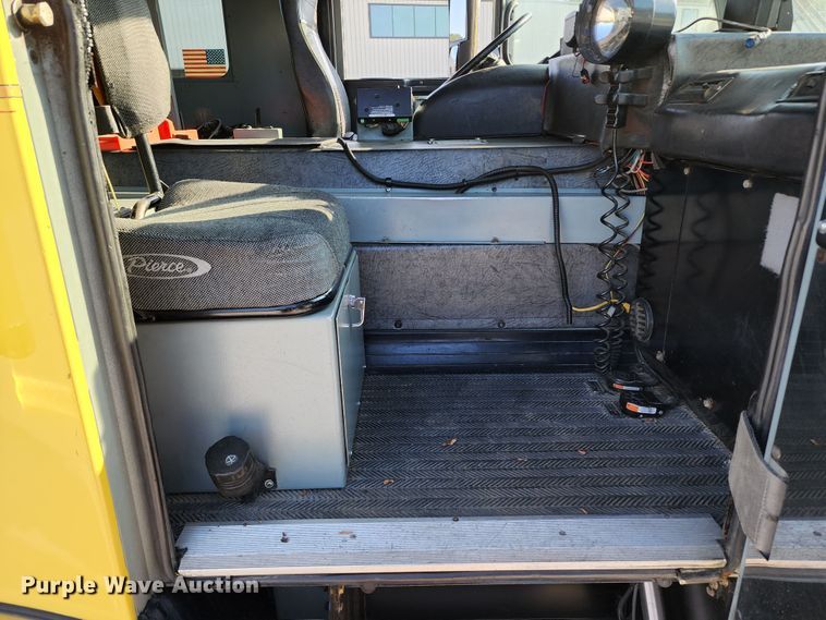 image for item JA9942 1999 Pierce Tilt Cab  ladder fire truck