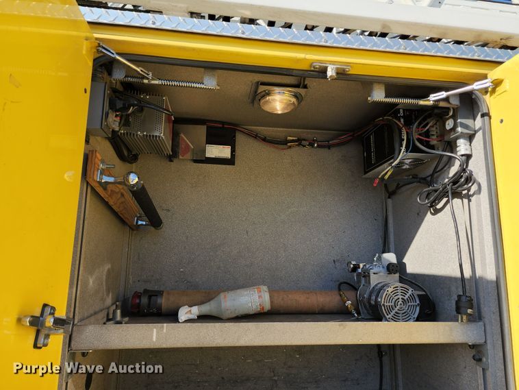 image for item JA9942 1999 Pierce Tilt Cab  ladder fire truck