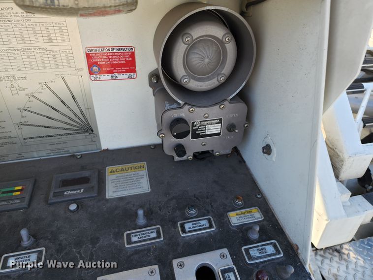 image for item JA9942 1999 Pierce Tilt Cab  ladder fire truck