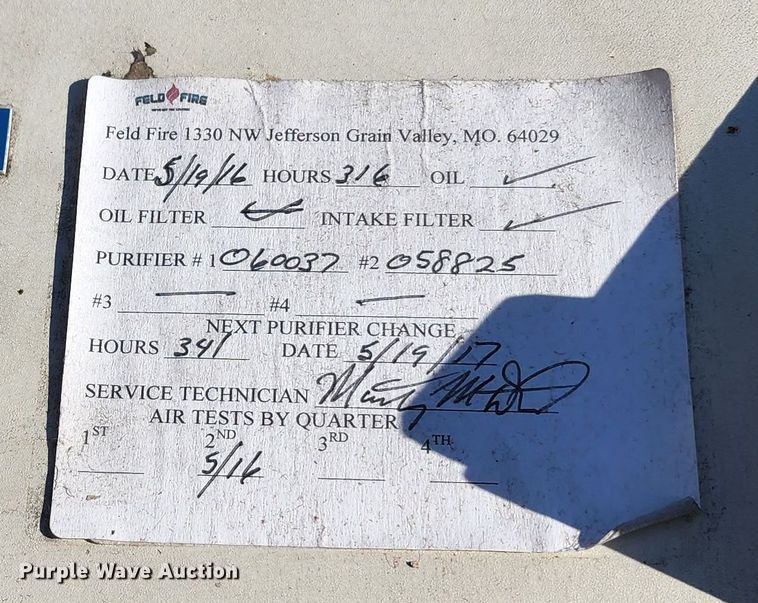 image for item JA9945 Bauer FS20-E3  air compressor