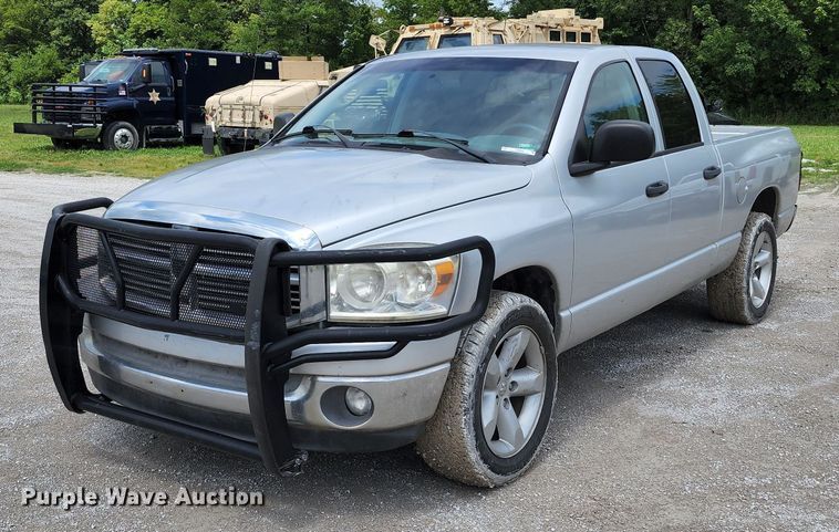 image for item JA9999 2007 Dodge Ram 1500  Quad Cab pickup truck