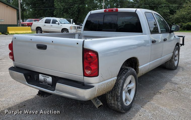 image for item JA9999 2007 Dodge Ram 1500  Quad Cab pickup truck