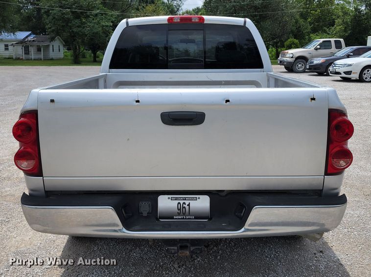 image for item JA9999 2007 Dodge Ram 1500  Quad Cab pickup truck