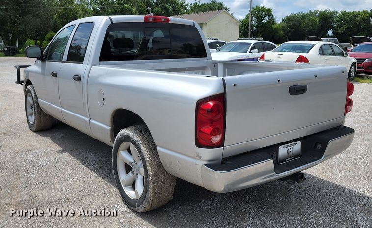 image for item JA9999 2007 Dodge Ram 1500  Quad Cab pickup truck