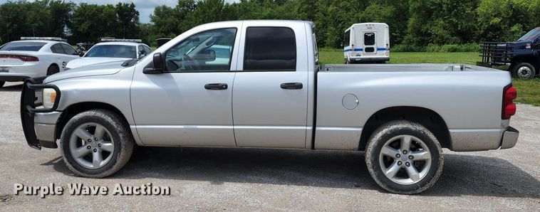 image for item JA9999 2007 Dodge Ram 1500  Quad Cab pickup truck