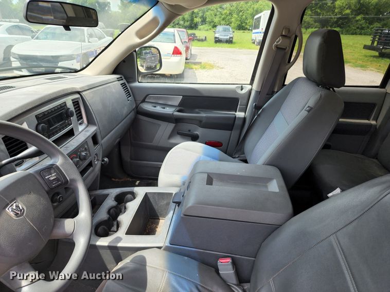 image for item JA9999 2007 Dodge Ram 1500  Quad Cab pickup truck