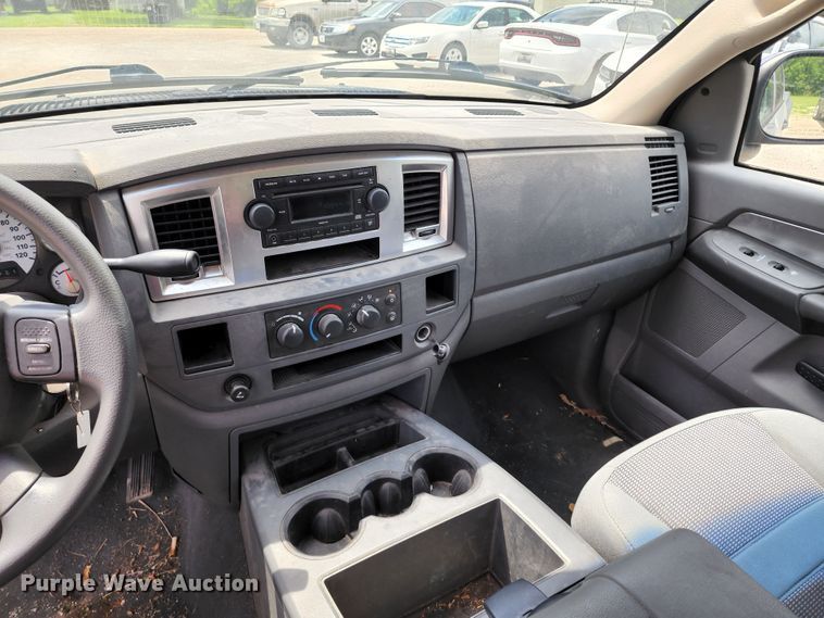 image for item JA9999 2007 Dodge Ram 1500  Quad Cab pickup truck