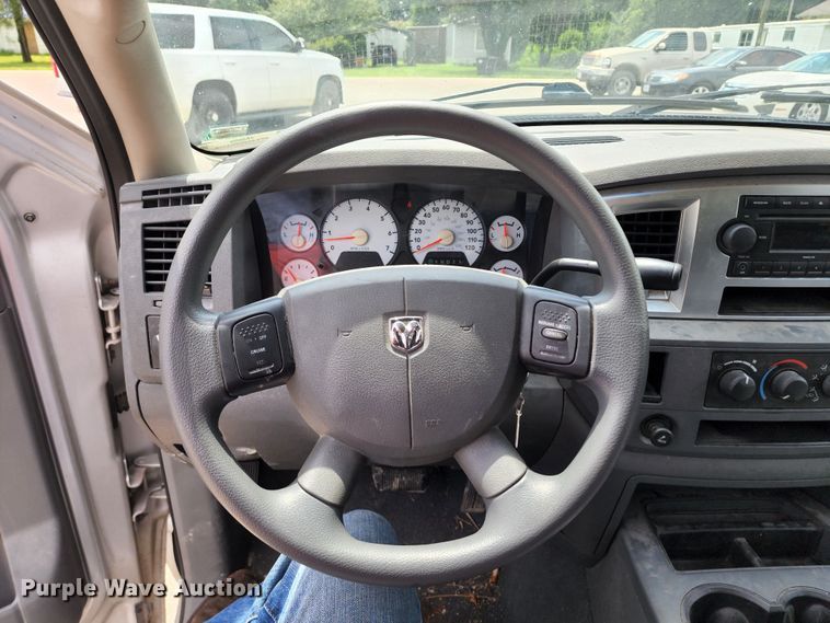 image for item JA9999 2007 Dodge Ram 1500  Quad Cab pickup truck