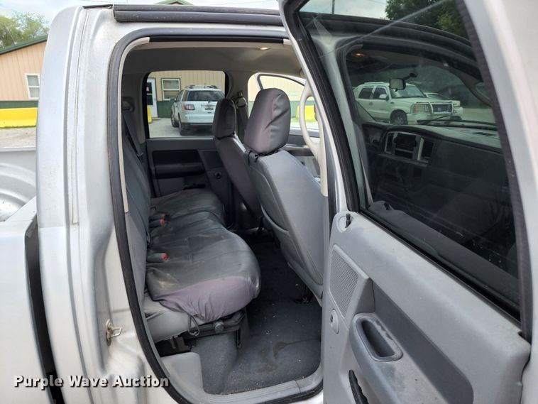 image for item JA9999 2007 Dodge Ram 1500  Quad Cab pickup truck