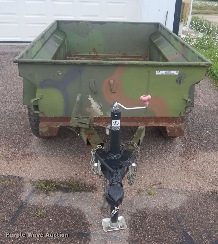 image for item JC9755 1967 M416  utility trailer