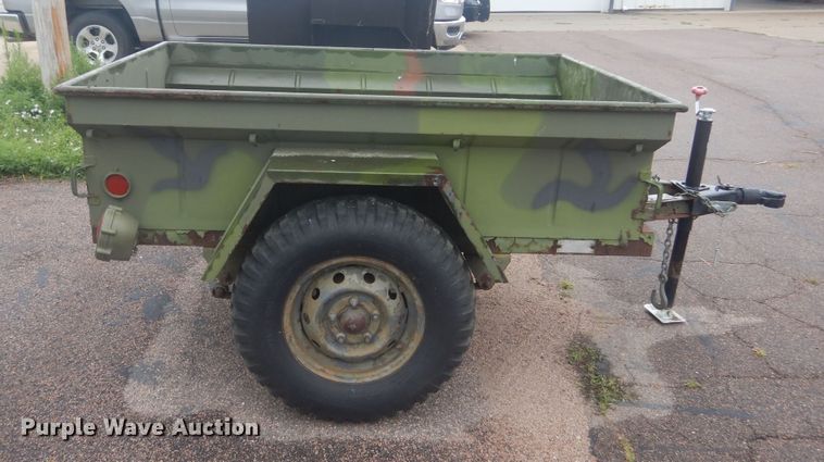 image for item JC9755 1967 M416  utility trailer