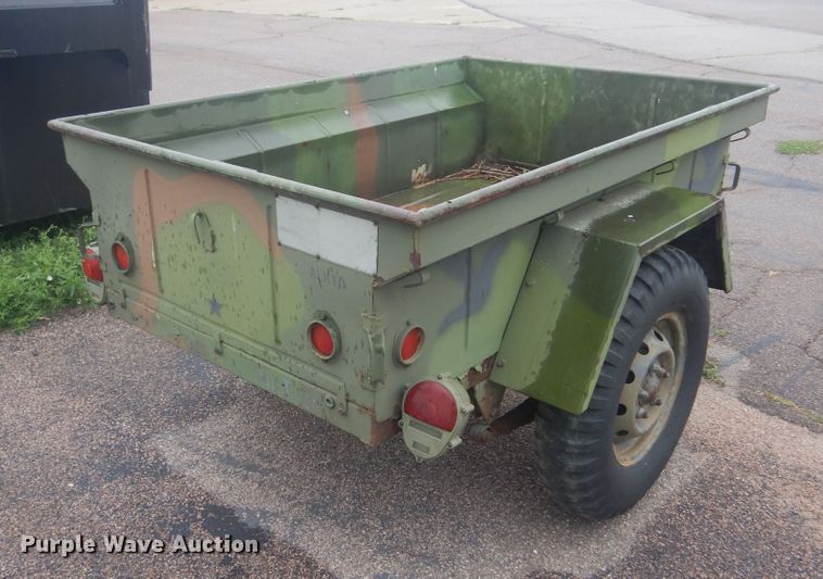 image for item JC9755 1967 M416  utility trailer