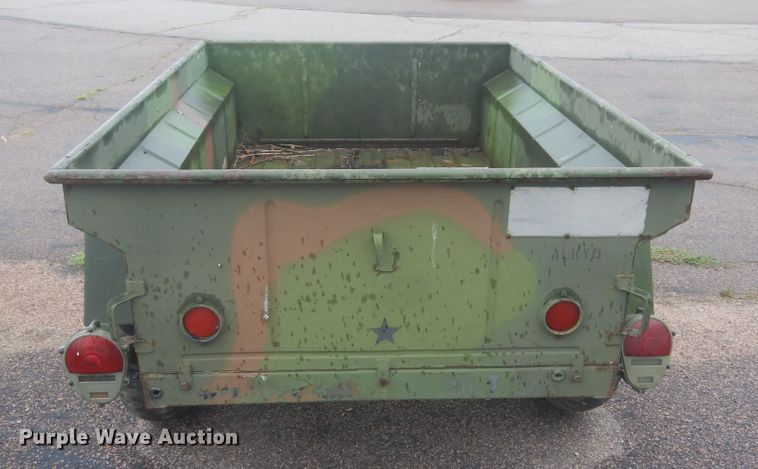image for item JC9755 1967 M416  utility trailer