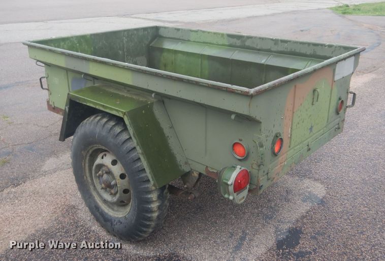 image for item JC9755 1967 M416  utility trailer