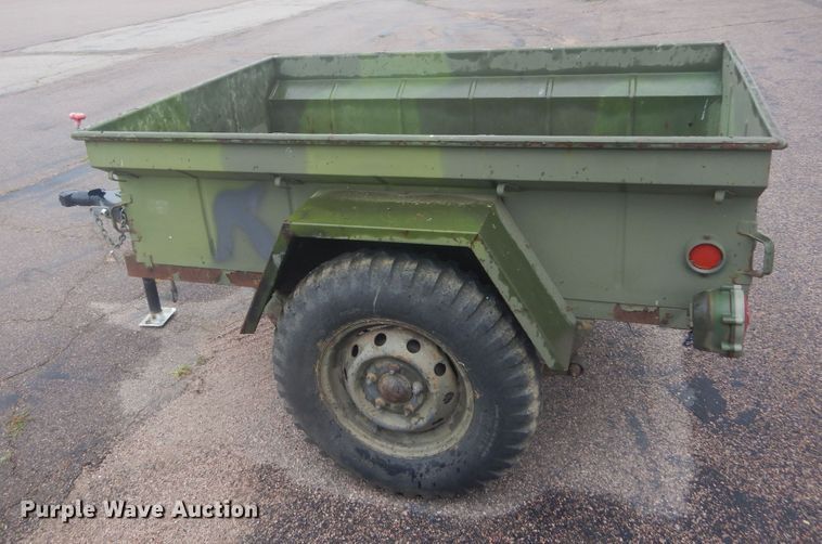 image for item JC9755 1967 M416  utility trailer