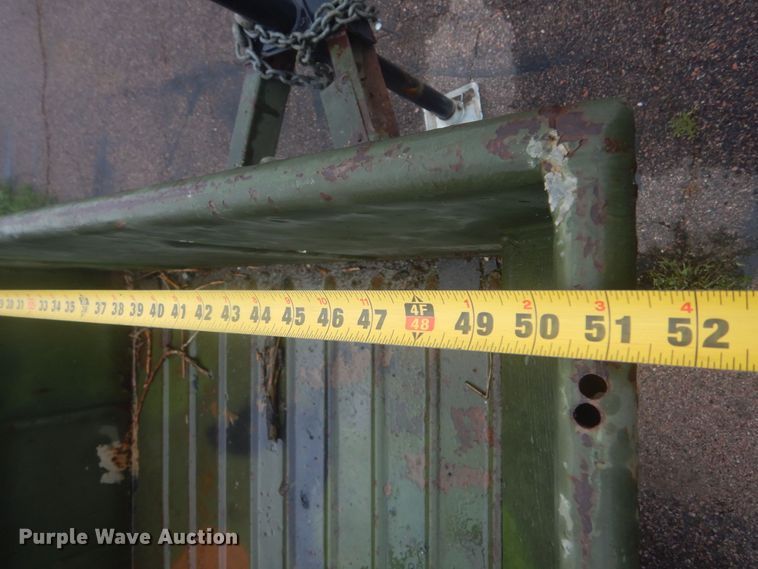 image for item JC9755 1967 M416  utility trailer