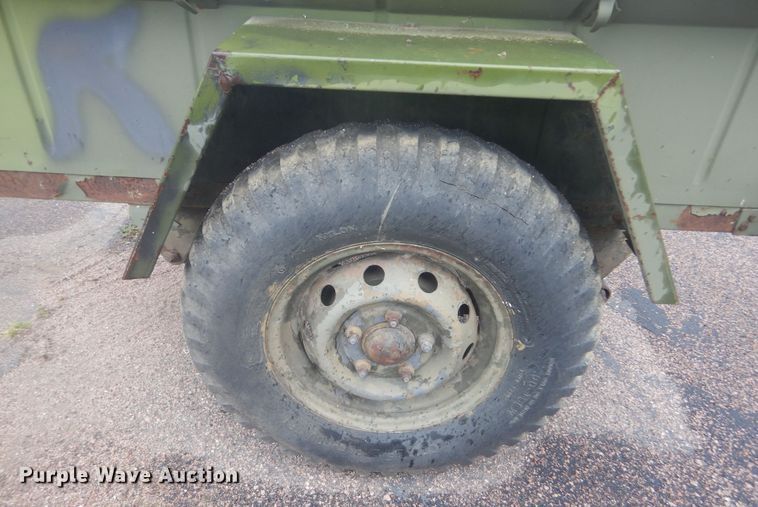 image for item JC9755 1967 M416  utility trailer