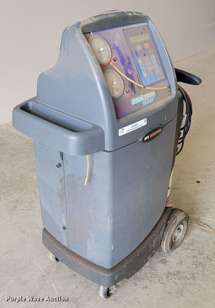image for item JC9803 SPX Robinair Cooltech 34700Z  refrigerant recovery, recycling, and recharging station