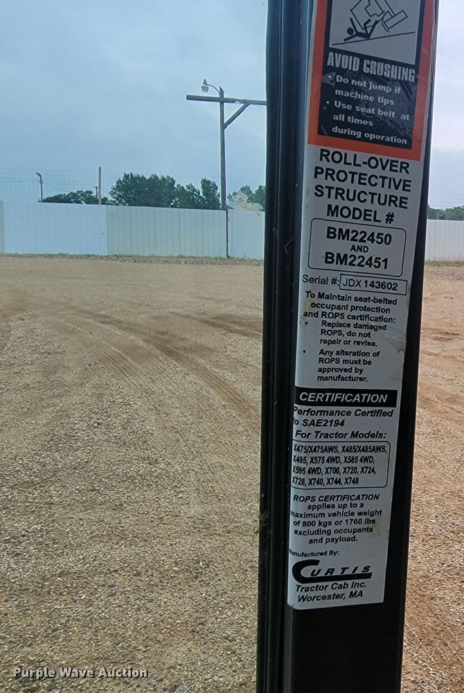 image for item JC9805 John Deere  cab