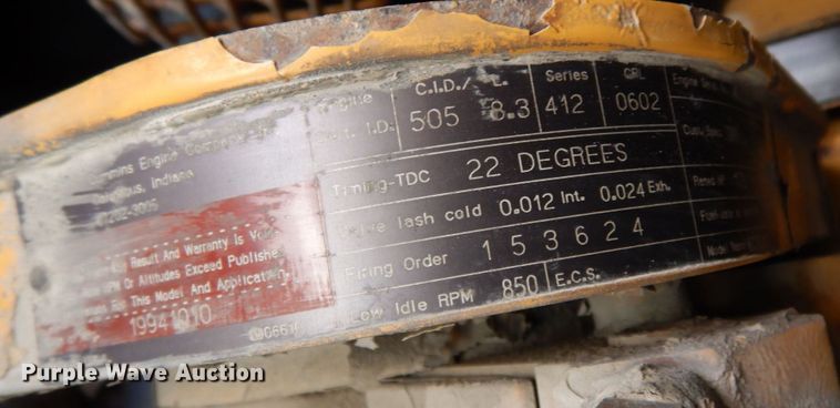 image for item JL9961 2004 Champion 720A Series III  motor grader