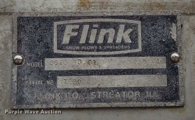 image for item JL9965 2002 International 4900  dump truck