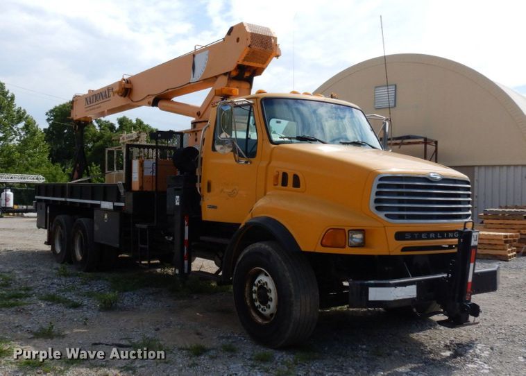 image for item JL9972 2002 Sterling L-Line  crane truck