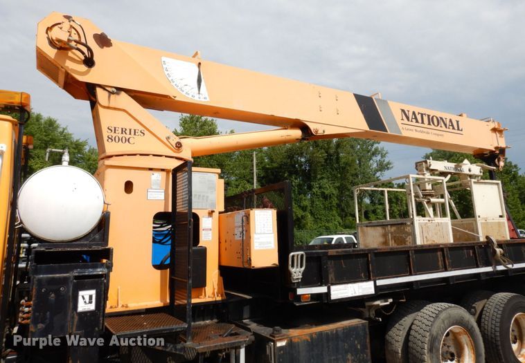 image for item JL9972 2002 Sterling L-Line  crane truck