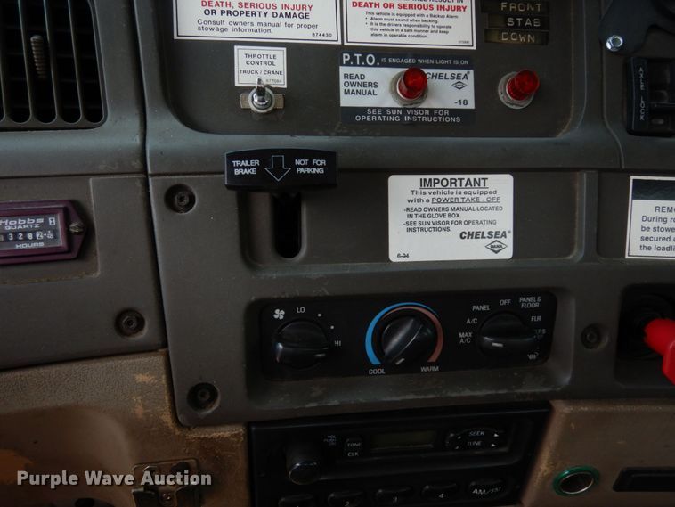 image for item JL9972 2002 Sterling L-Line  crane truck