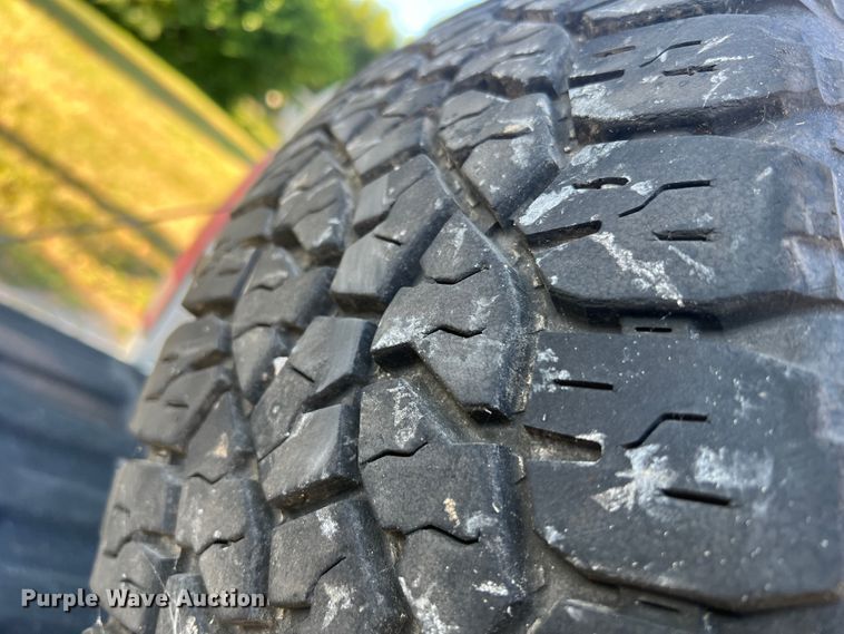 image for item JM9227 (4) Goodyear LT265/70R18 tires and wheels