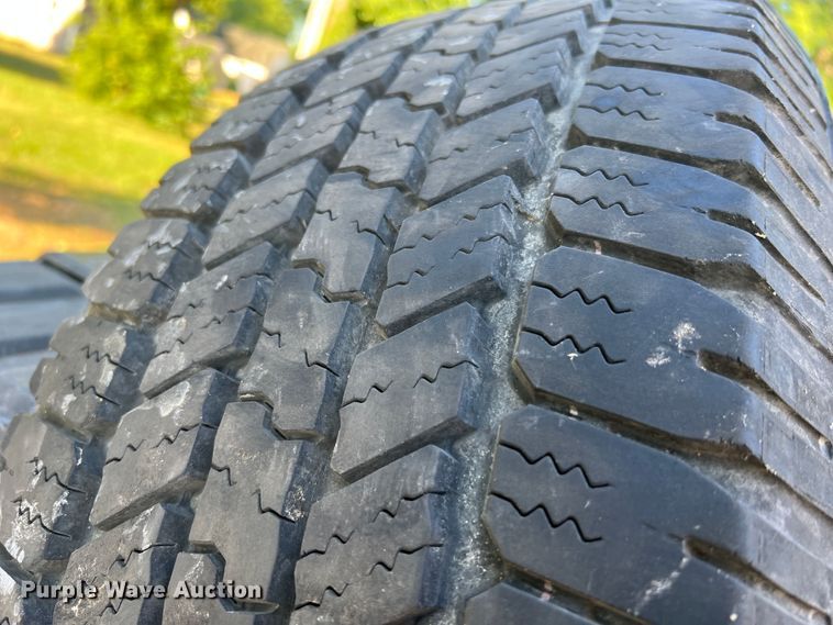 image for item JM9227 (4) Goodyear LT265/70R18 tires and wheels