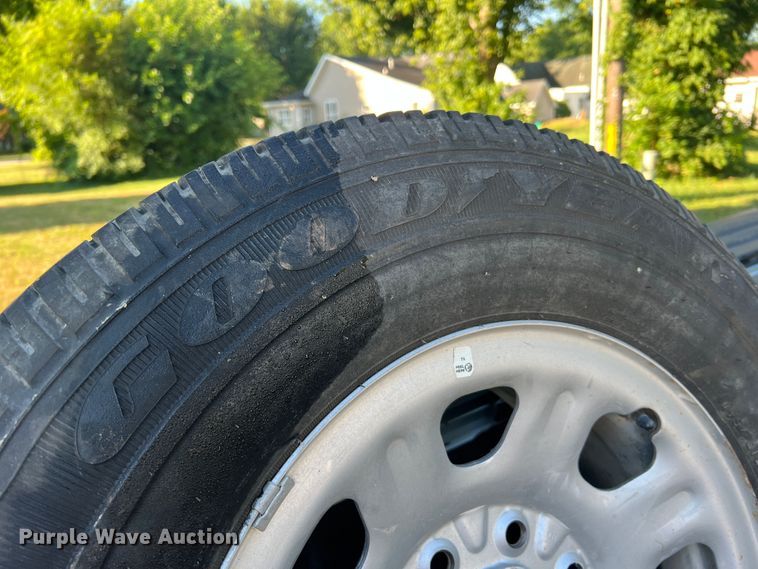 image for item JM9227 (4) Goodyear LT265/70R18 tires and wheels