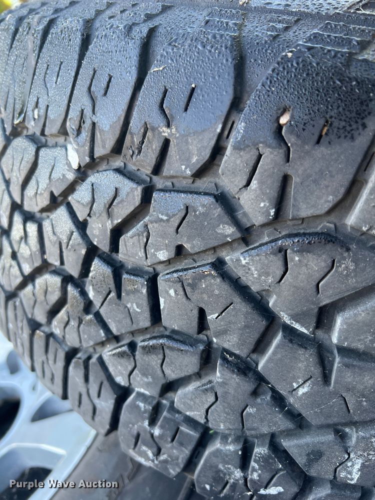 image for item JM9227 (4) Goodyear LT265/70R18 tires and wheels