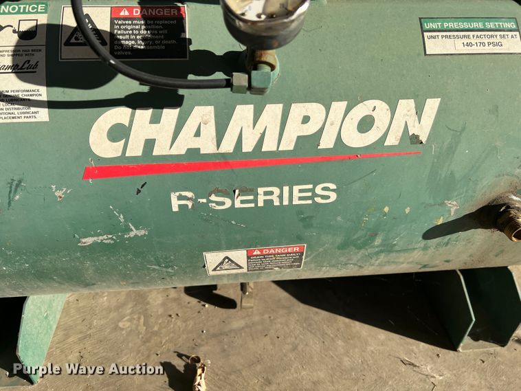 image for item JM9229 Champion R-Series  air compressor