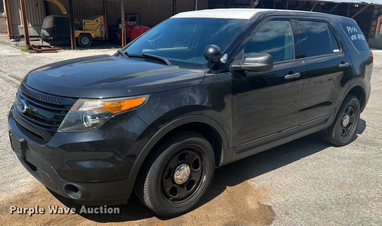 image for item JM9248 2015 Ford Explorer Police Interceptor  SUV