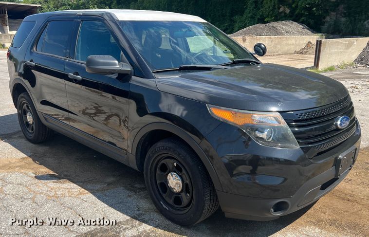 image for item JM9248 2015 Ford Explorer Police Interceptor  SUV