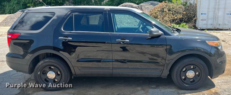 image for item JM9248 2015 Ford Explorer Police Interceptor  SUV