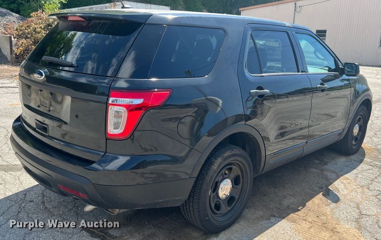 image for item JM9248 2015 Ford Explorer Police Interceptor  SUV
