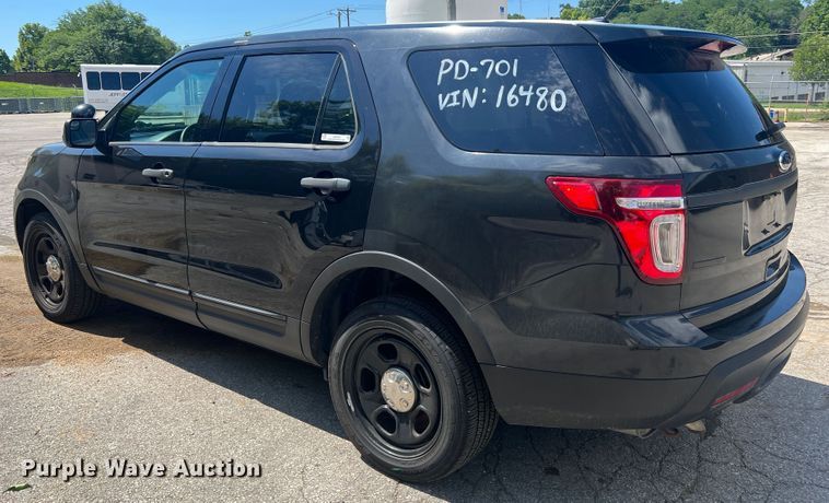 image for item JM9248 2015 Ford Explorer Police Interceptor  SUV
