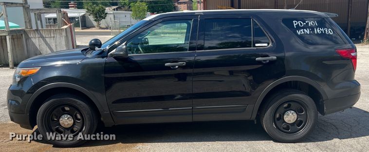 image for item JM9248 2015 Ford Explorer Police Interceptor  SUV