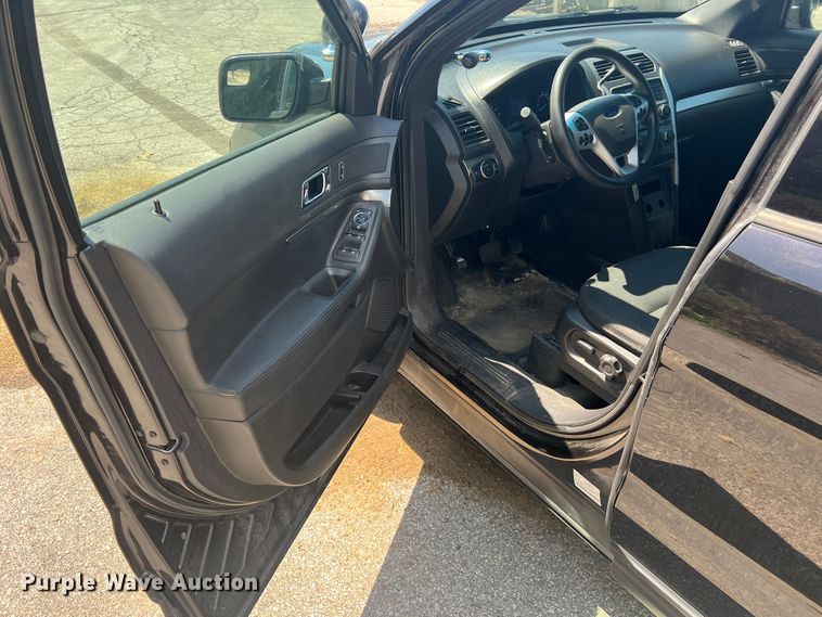 image for item JM9248 2015 Ford Explorer Police Interceptor  SUV