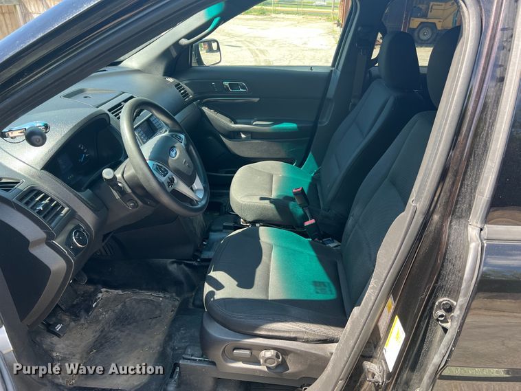 image for item JM9248 2015 Ford Explorer Police Interceptor  SUV