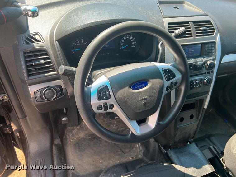 image for item JM9248 2015 Ford Explorer Police Interceptor  SUV