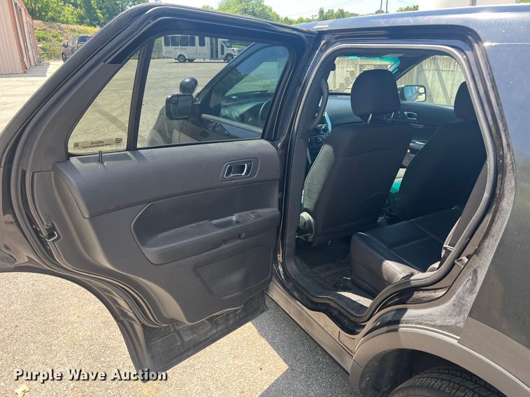 image for item JM9248 2015 Ford Explorer Police Interceptor  SUV