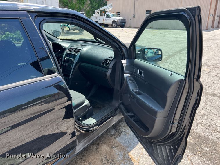 image for item JM9248 2015 Ford Explorer Police Interceptor  SUV