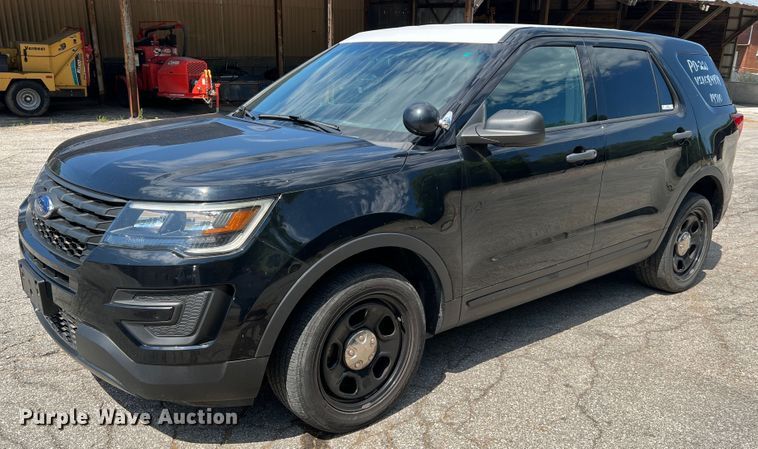 image for item JM9249 2018 Ford Explorer Police Interceptor  SUV