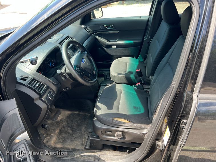 image for item JM9249 2018 Ford Explorer Police Interceptor  SUV