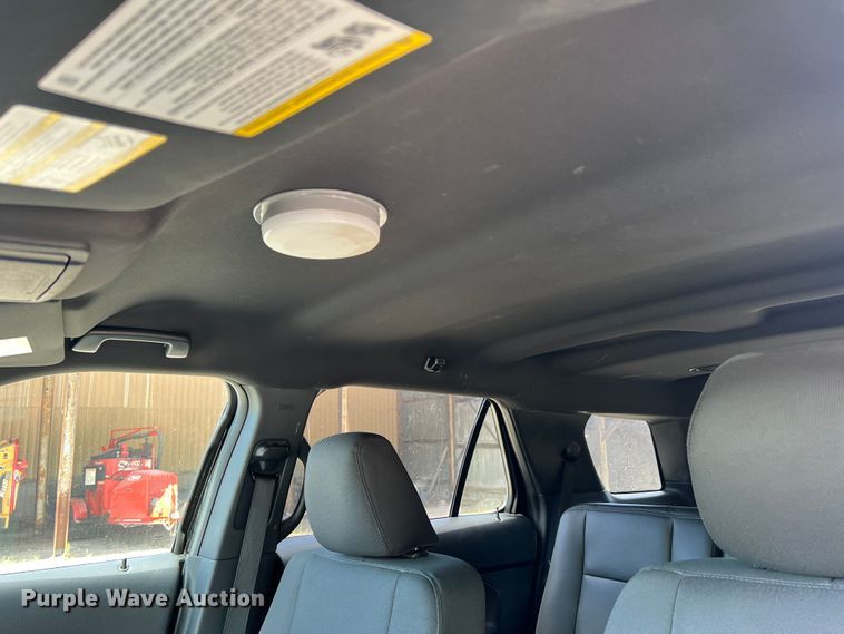 image for item JM9249 2018 Ford Explorer Police Interceptor  SUV