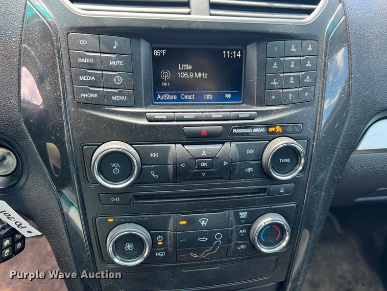 image for item JM9249 2018 Ford Explorer Police Interceptor  SUV