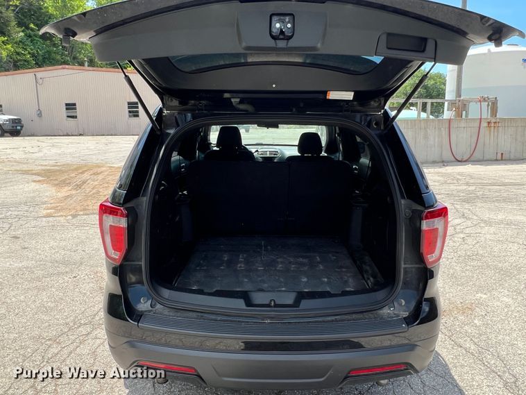 image for item JM9249 2018 Ford Explorer Police Interceptor  SUV