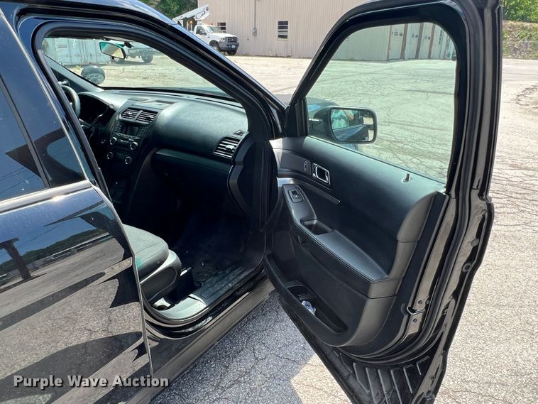 image for item JM9249 2018 Ford Explorer Police Interceptor  SUV